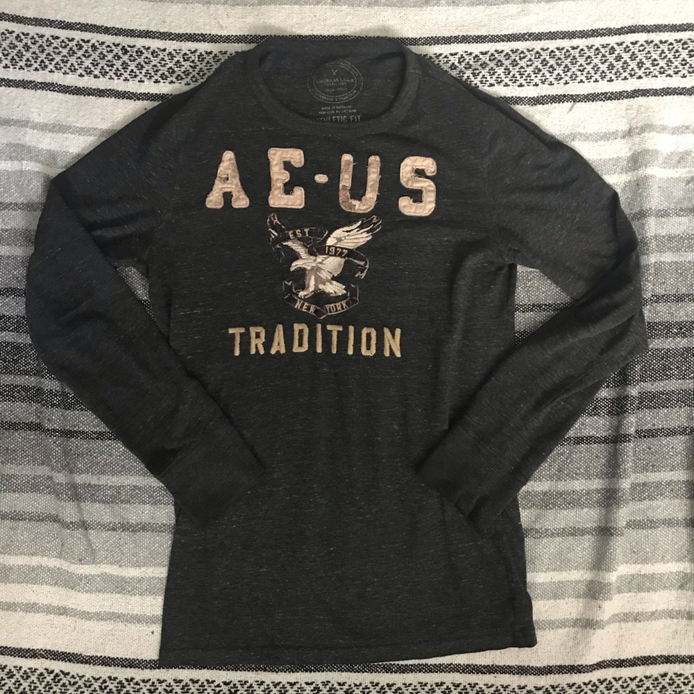 American Eagle Dark Gray Tee